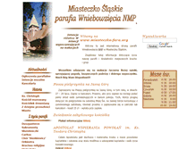 Tablet Screenshot of miasteczko-fara.org